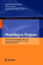 Communications in Computer and Information Science 1401 - Modelling to Program