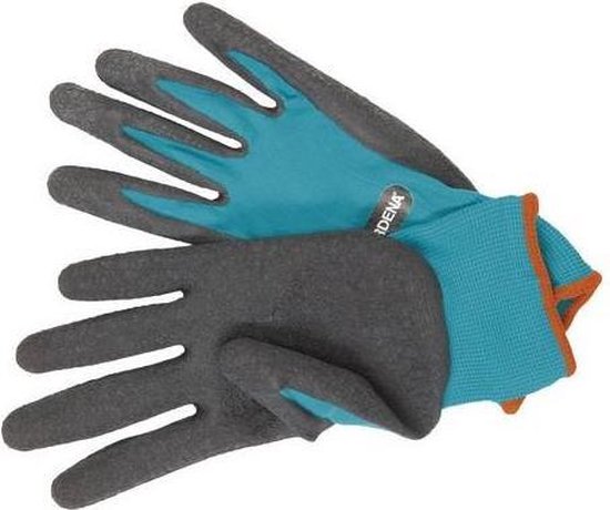 Tuinhandschoenen Gardena maat 7 S katoen PVC ademend anti-slip voor tuinwerk en planten
