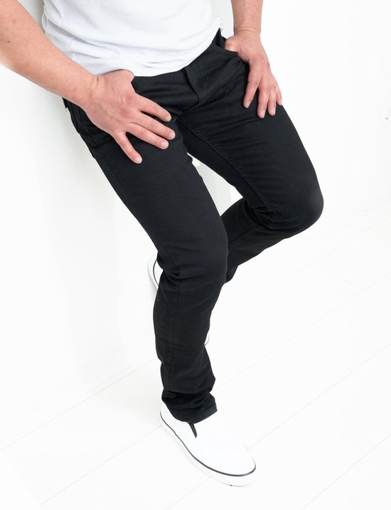 Blackrock - heren - chino - jeans - zwart L32 | bol.com