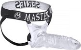 Bundle - Master Series - Grand Mamba XL Holle Strap-On Dildo met glijmiddel