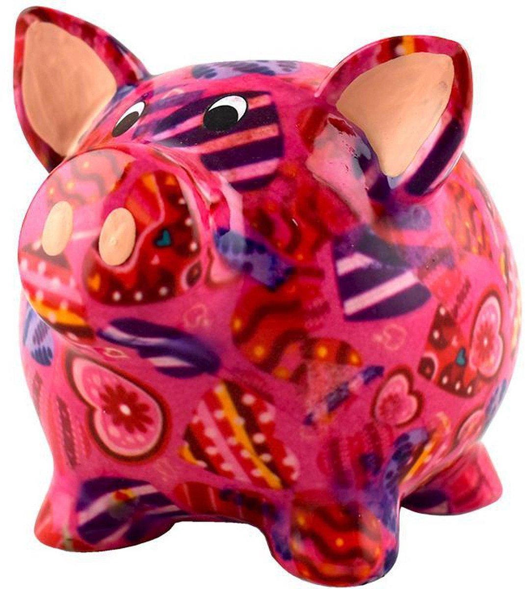 Pomme pidou Varken Rosie | Spaarpot | Small | Magicalpink Hearts In Love