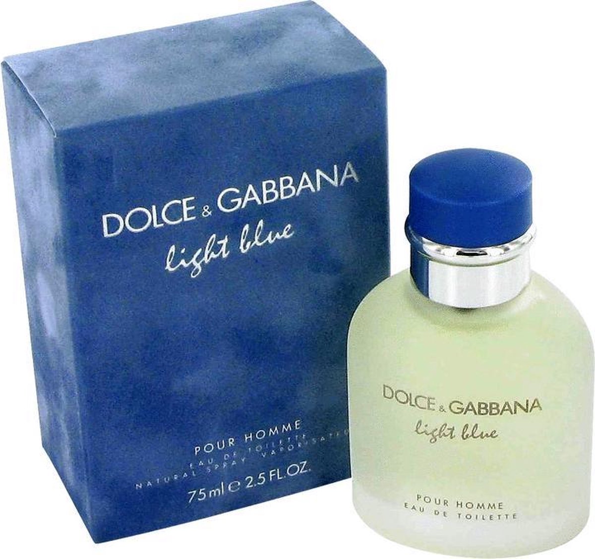 Dolce Gabbana - Light Blue Pour Homme Giftset EDT 125 ml, After Shave Balsam ( Aftershave Balm ) 50 ml en Shower Gel50 ml - 125ml