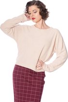 Dancing Days Gebreide trui -2XL- BATWING Beige