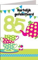 Verjaardagskaart 85 jaar