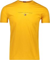 Tommy Hilfiger T-shirt Geel Geel Normaal - Maat XXL - Heren - Lente/Zomer  Collectie -... | bol.com