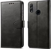 Voor Huawei Honor 10 Lite / P Smart (2019) GUSSIM Business Style Horizontale Flip Leather Case met houder & kaartsleuven & portemonnee (zwart)