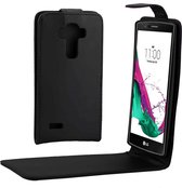 Voor LG G4 Nappa Texture Vertical Flip Magnetische Snap Leather Case