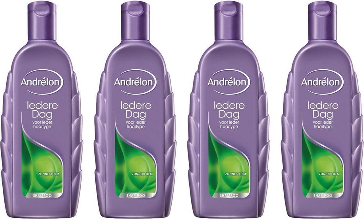 Andrelon Iedere Dag Shampoo Zonnebloem Voordeelbox - 4 x 300 ml