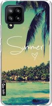 Casetastic Samsung Galaxy A42 (2020) 5G Hoesje - Softcover Hoesje met Design - Summer Love Print