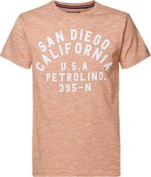 Petrol Industries - Heren San Diego t-shirt - Oranje - Maat XXL