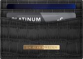 iDeal of Sweden Fashion Card Holder - Black Croco