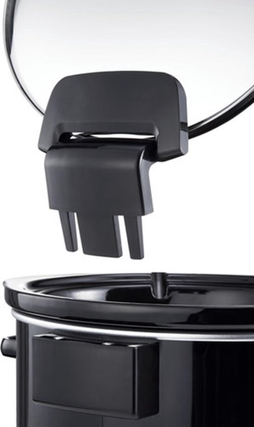 CrockPot Slow Cooker zwart 4,7L Klapdeksel new DNA