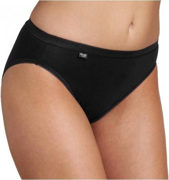 Set de 5 slips sloggi basic tai pour femmes - sous-vêtements pour femmes, taille: 42 en noir