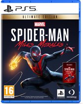 Cover van de game Marvels Spider-Man: Miles Morales - Ultimate Edition - PS5