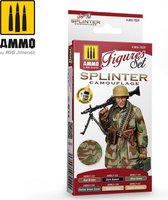 Mig - Splinter Camouflage Set 6x17 Ml (4/20) * - MIG7029 - modelbouwsets, hobbybouwspeelgoed voor kinderen, modelverf en accessoires