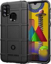 Voor Xiaomi Redmi 9C Volledige dekking schokbestendige TPU Case (zwart)