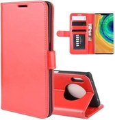 Voor Huawei Mate 30 Pro R64 Texture Single Fold Horizontale Flip Leather Case met houder & kaartsleuven & portemonnee (rood)