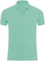 SOLS Heren Phoenix Poloshirt met korte mouwen Pique Polo (Grijze Mergel)