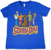 ScoobyDoo Kinder Tshirt -XS- Team Blauw