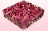 Rozenblaadjes | 100% natuurlijk | Donkerroze | 2 liter