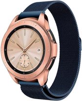 Milanees Smartwatch bandje - Geschikt voor  Samsung Galaxy Watch Milanese band 42mm - blauw - Horlogeband / Polsband / Armband
