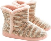 Winter antislip dikke zolen katoenen indoor pantoffels huislaarzen, maat: 36-37