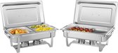 Royal Catering Chafing dish-set 2-delig - 53 cm - incl. GN-container