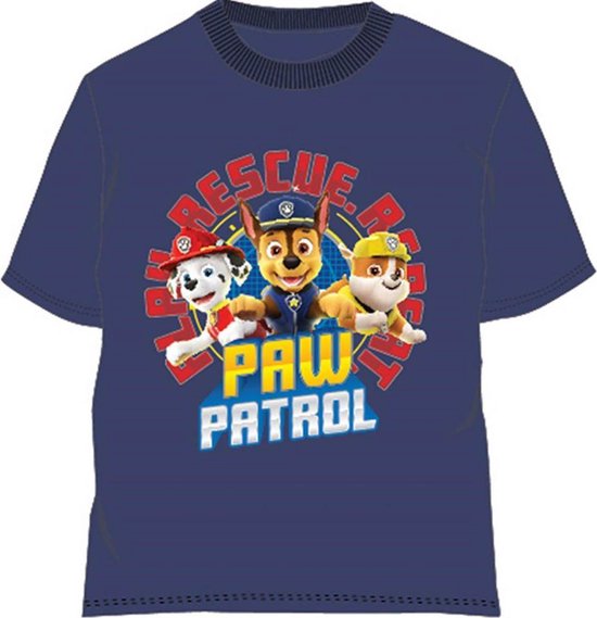 Gedeeltelijk Gehuurd verkiezing Paw Patrol Nickelodeon T-shirt. Kleur Donkerblauw. Maat 92 cm / 2 jaar |  bol.com