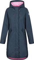 Donkerblauwe dames regenjas Women Jacket PU van Derbe XL