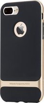 Rock Royce-serie voor iPhone 8 Plus Business Style TPU + pc-beschermhoes (goud)