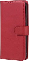 Mobigear Wallet  2in1 Bookcase voor de iPhone 12 (Pro) - Rood