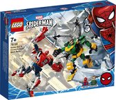 LEGO Marvel Super Heroes Marvel 76198 La Bataille des Robots de Spider-Man et Docteur Octopus