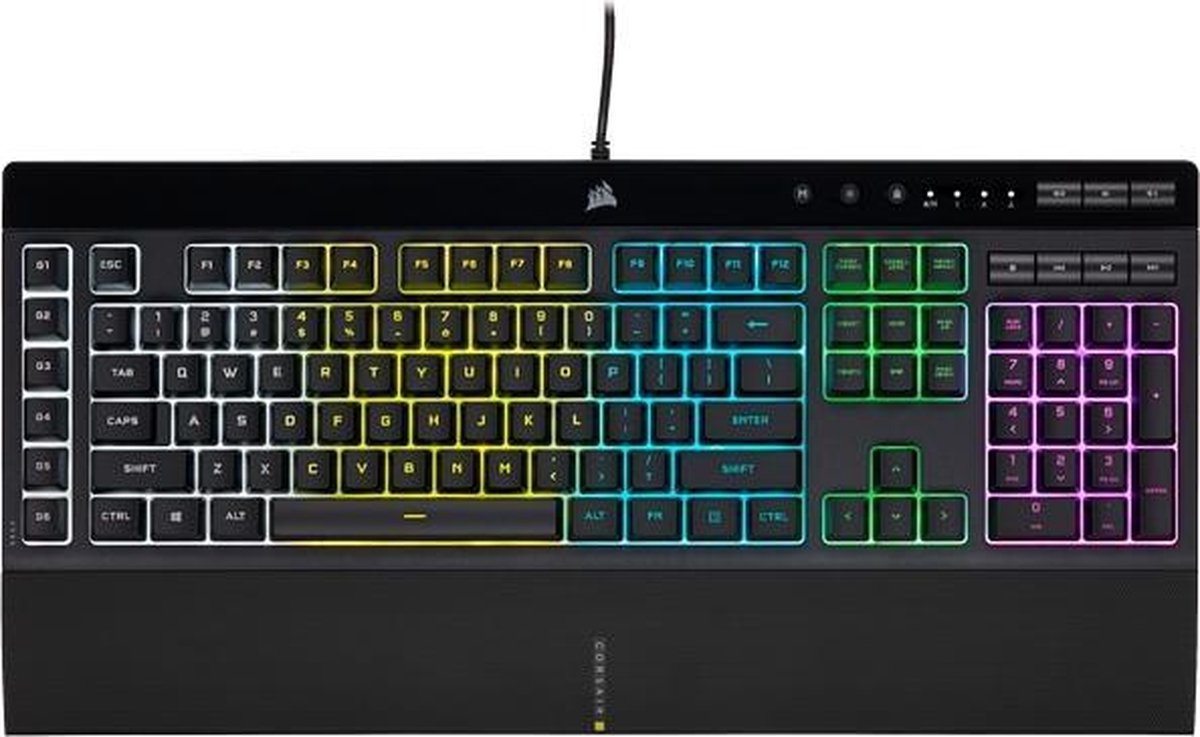 Corsair K63 clavier USB AZERTY Belge Noir