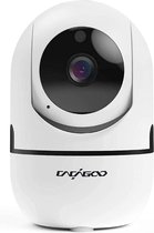 CACAGOO Video camera 1080P (Full-HD) Smart camera automatische -Beveiligingscamera - Babyfoon - WIFI draadloos - Nachtzicht - Babymonitor - Indoor - Camera Smart Automatische - Full HD Interc