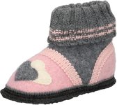 Beck huisschoenen little hearts Wit-35