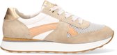 Paul Green 4918 - Volwassenen Lage sneakers - Kleur: Wit/beige - Maat: 39