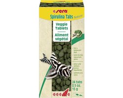 Spirulina tabletten 24 stuks - Sera Aquarium Visvoer