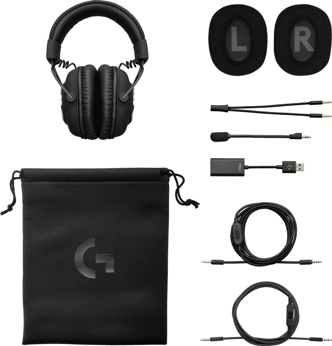 Logitech G PRO X Gaming Headset - Multiplatform - Zwart | bol.com