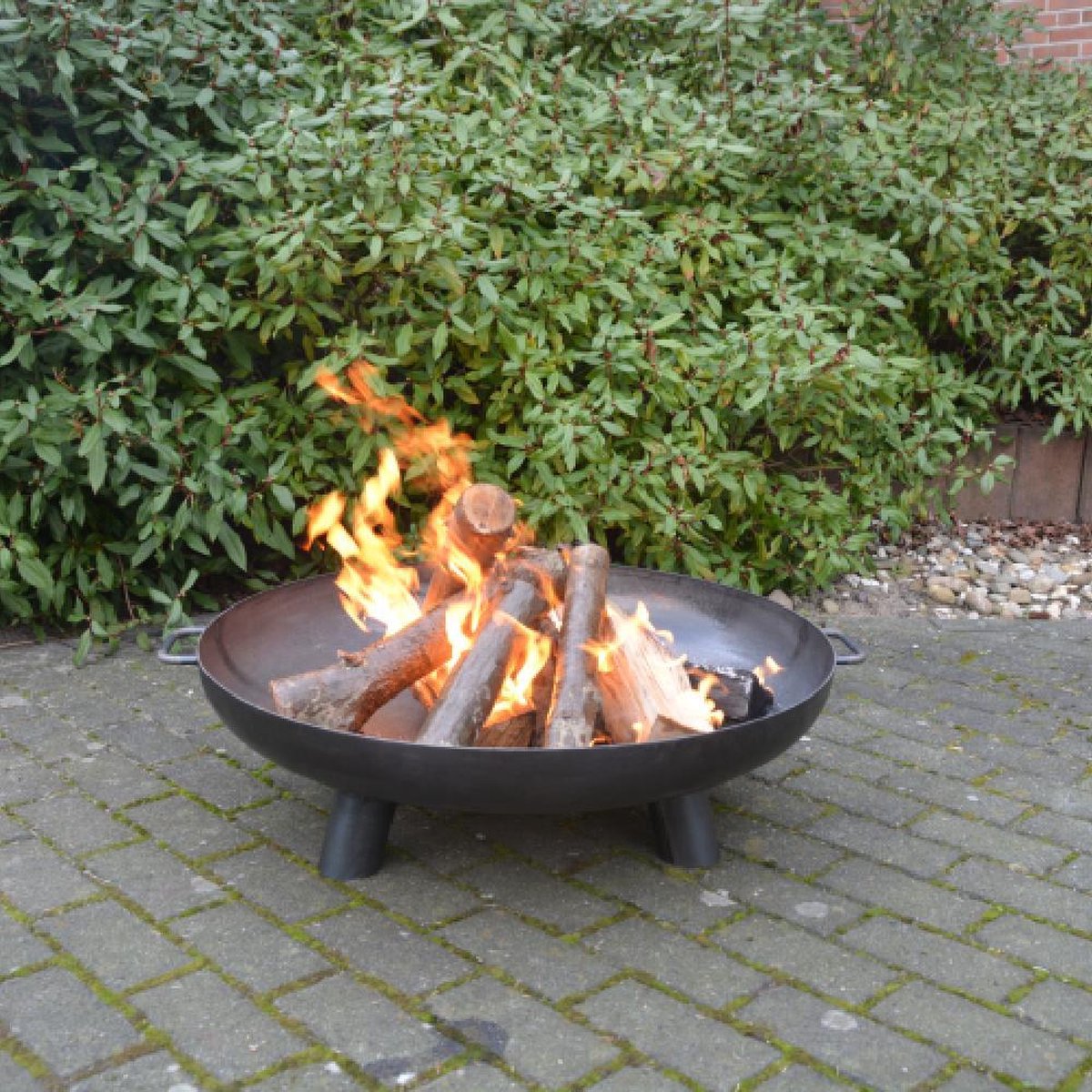 Esschert Design Steel Fire Bowl 80 cm - Black