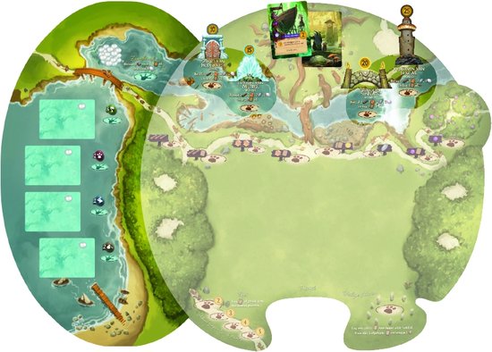White Goblin Games - Everdell: Pearlbrook - familiespel - 1 tot 4 spelers - 60 minuten - Vanaf 10 jaar