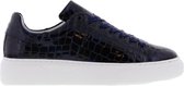 Tango | Alex 4-d  navy patent sneaker - white sole | Maat: 41