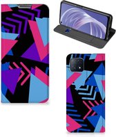 Étui de support OPPO A73 5G Étui de téléphone Funky Triangle