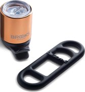 Brooks koplamp Lezyne batterij koper - BLLF