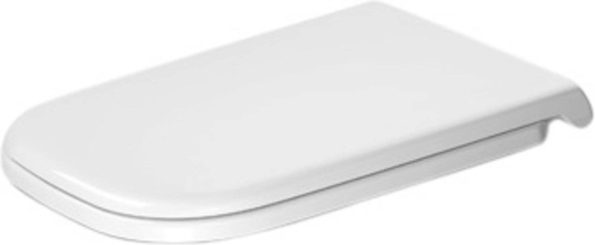 Duravit D-code Vital WC-zitting 48.5x36.1x4.3cm Kunststof wit Glanzend