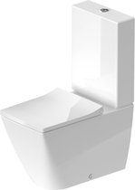 Duravit Staand toilet Viu wit, Hygieneglaze