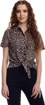 Pussy Deluxe Blouse -XL- Leo Multicolours