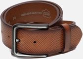 Ziengs Riem cognac Leer 960546 - Heren - Maat 90