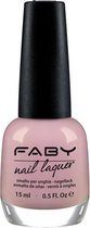 Faby Nagellak Carry On The Pink Pride! 15 Ml Vegan Wit/roze