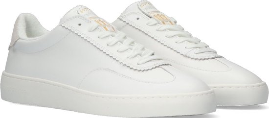 Scotch \u0026 Soda Plakka Lage sneakers - Leren Sneaker - Heren - Wit - Maat 45  | bol.com