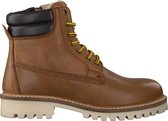 Omoda O2921 Veterboots - Laarzen Met Veters - Jongens - Bruin - Maat 32